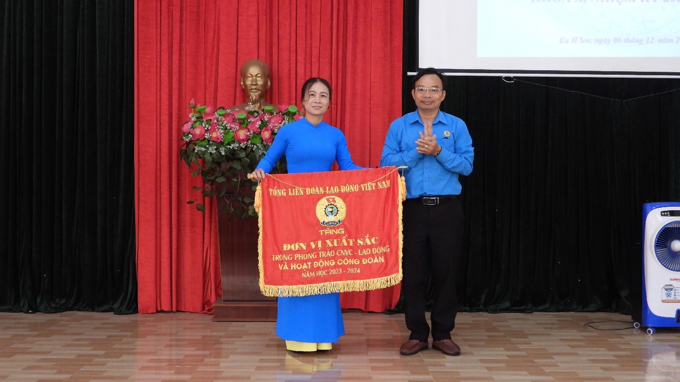 Liên đoàn Lao động huyện Ea H’Leo tổng kết công tác năm 2024